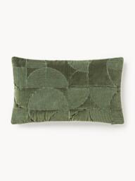 Embroidered Cushion Cover Verina with Geometric Pattern - thumbnail 1