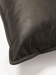 Large Leather Sofa Cushion Lennon, 50 x 80 cm - thumbnail 3