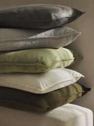 Large Leather Sofa Cushion Lennon, 50 x 80 cm - thumbnail 2