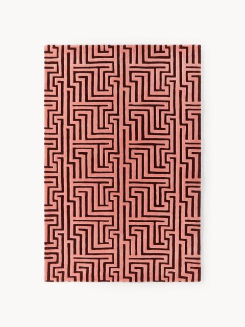 High-Low Wool Rug Monty, Hand-Tufted - image 1