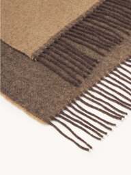 Wool Reversible Throw Double Face - thumbnail 4