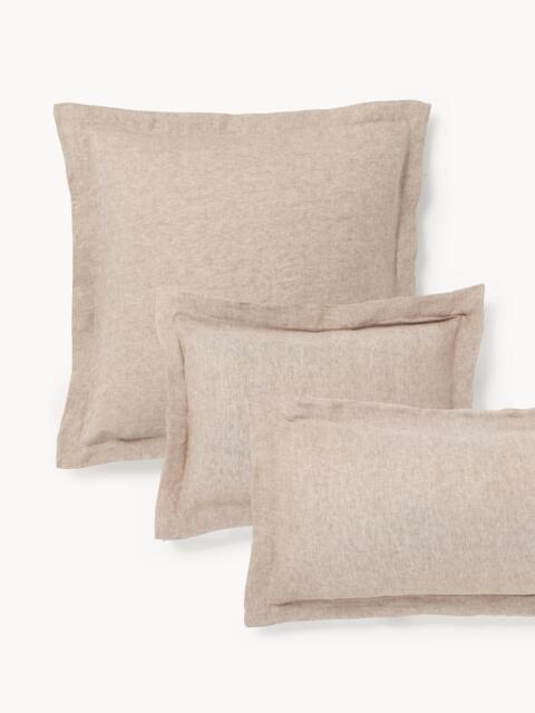 Linen Pillowcase Linna with Oxford Border