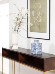 Porcelain Vase Ella with Lid, H 17 cm - thumbnail 2