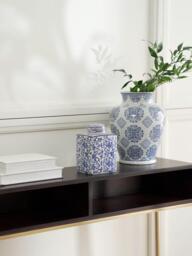 Porcelain Vase Ella with Lid, H 17 cm - thumbnail 6