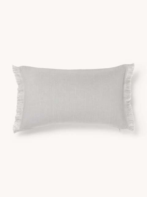 Linen Cushion Cover Luana with Fringes - image 1