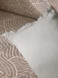 Linen Cushion Cover Luana with Fringes - thumbnail 8