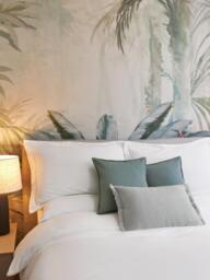 Linen Cushion Cover Luana with Fringes - thumbnail 3