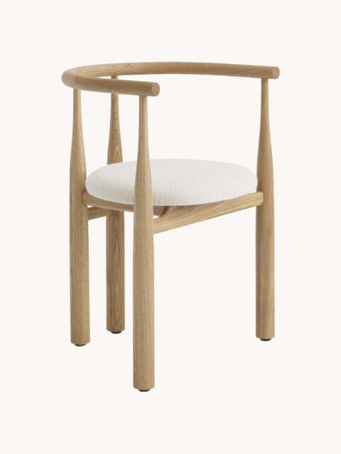 Oak Wood Armchair Bukowski - image 1