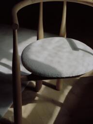 Oak Wood Armchair Bukowski - thumbnail 8