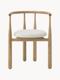 Oak Wood Armchair Bukowski - thumbnail 3