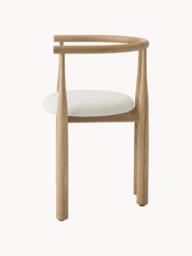 Oak Wood Armchair Bukowski - thumbnail 4