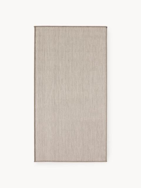 Indoor & Outdoor Reversible Rug Cort with Zigzag Pattern - image 1