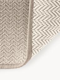 Indoor & Outdoor Reversible Rug Cort with Zigzag Pattern - thumbnail 4