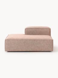 Linen Blend Chaise Module Lennon