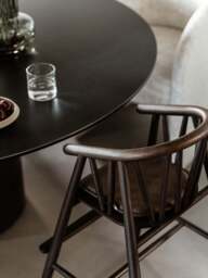 Kids Handmade Oak Wood High Chair Saga - thumbnail 3