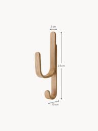 Handmade Oak Wood Coat Hook Woody - thumbnail 4