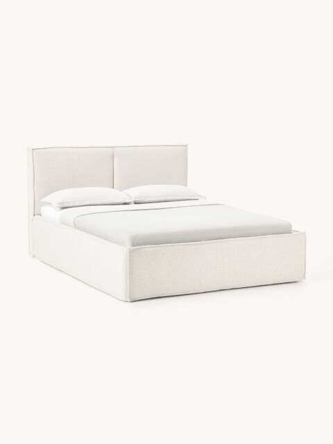 Upholstered Bouclé Bed Dream