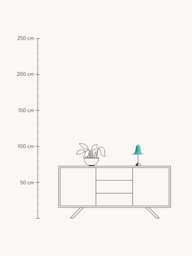 Small Portable Dimmable LED Table Lamp Pantop, Design Verner Panton - thumbnail 3