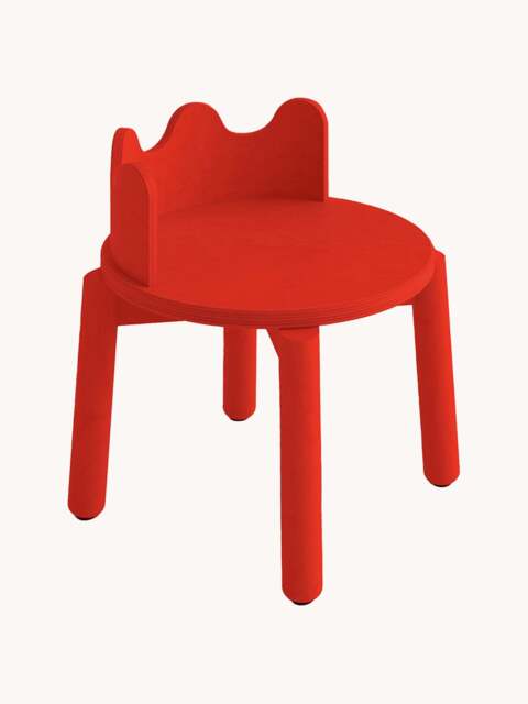 Kids Handmade Chairs Moss, Set of 2 - image 1