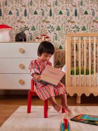 Kids Handmade Chairs Moss, Set of 2 - thumbnail 4