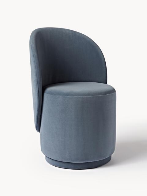 Upholstered Velvet Chair Zeyno - image 1