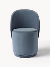 Upholstered Velvet Chair Zeyno - thumbnail 2