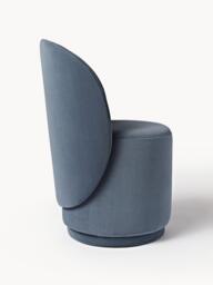 Upholstered Velvet Chair Zeyno - thumbnail 5