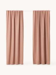 Opaque Multi-Band Curtains Joan, Set of 2, W 140 cm - thumbnail 2