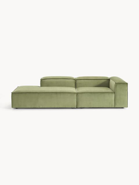 Corduroy Modular Chaise Lennon