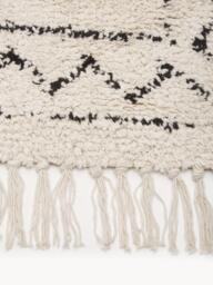 Hand-Woven Cotton Runner Fionn with Fringes - thumbnail 3