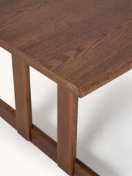 Extendable Oak Wood Dining Table Brynn, in various sizes - thumbnail 6