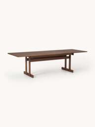 Extendable Oak Wood Dining Table Brynn, in various sizes - thumbnail 3