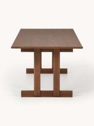 Extendable Oak Wood Dining Table Brynn, in various sizes - thumbnail 4