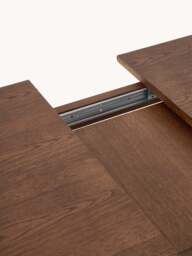 Extendable Oak Wood Dining Table Brynn, in various sizes - thumbnail 7