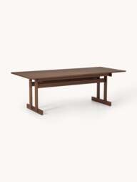 Extendable Oak Wood Dining Table Brynn, in various sizes