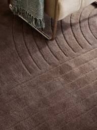 High-Low Wool Rug Mason, Hand-Tufted - thumbnail 7
