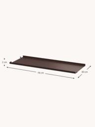 Metal Shelf String System, W 78 x D 30 cm - thumbnail 2