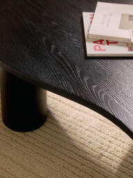XL Oak Wood Coffee Table Didi in Organic Shape - thumbnail 8