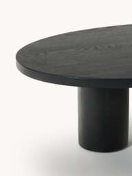 XL Oak Wood Coffee Table Didi in Organic Shape - thumbnail 5