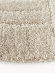 Round Hand-Tufted Wool Rug Mason - thumbnail 3
