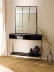 Square Wall Mirror Clarita in Window Style - thumbnail 2