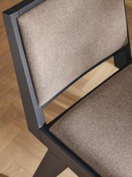 Upholstered Wooden Dining Chair Sissi - thumbnail 3