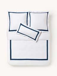 Egyptian Cotton Mako Sateen Duvet Cover Rochelle - thumbnail 3