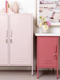 Metal Bedside Table The Shorty, Left- or Right-Hinged Options - thumbnail 6
