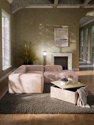 Linen Blend Ottoman Lennon with Storage - thumbnail 4