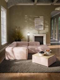 Linen Blend Ottoman Lennon with Storage - thumbnail 2