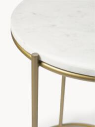 Round Marble Side Table Ella - thumbnail 6