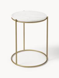 Round Marble Side Table Ella - thumbnail 1