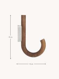 Walnut Wood Wall Hook Umbrella, in Various Sizes - thumbnail 3