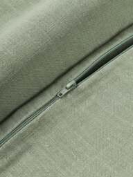 Linen Cushion Cover Luana with Fringes - thumbnail 4